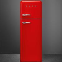 Холодильник двухкамерный 169х60 см Smeg 50's Style FAB30RRD5 красный - 3 фото