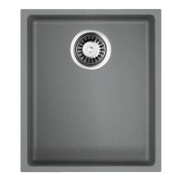 Кухонная мойка 38 см Omoikiri Solidity Bosen 38-U-GR leningrad grey - 1 фото