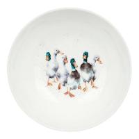 Салатник Утки 15 см Royal Worcester Забавная фауна - 3 фото