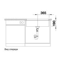 Кухонная мойка 73 см Blanco Subline 700-U белая - 2 фото