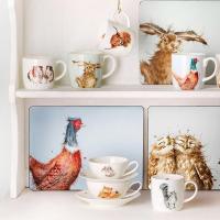Кофейная пара Кролик 220 мл Royal Worcester Забавная фауна - 2 фото