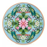 Тарелка закусочная 20 см Wedgwood Wonderlust голубая - 1 фото
