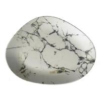 Тарелка обеденная 30 см Kutahya Marble белая - 1 фото