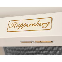 Настенная вытяжка 90 см Kuppersberg Classic T 939 C Bronze бежевый - 3 фото