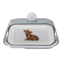 Маслёнка Корова 15,5х11х8 см Royal Worcester Забавная фауна - 4 фото