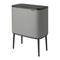 Мусорный бак 33 л Brabantia Bo Touch Bin серый - 2 фото