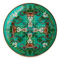 Тарелка закусочная 20 см Wedgwood Wonderlust зеленая - 1 фото