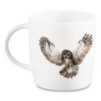 Кружка 380 мл Roy Kirkham Nature Owls Sophie белая - 3 фото