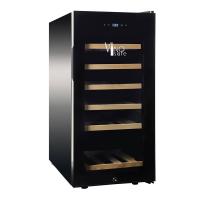 Винный шкаф на 32 бутылки Vinosafe VSF32AM черный - 1 фото