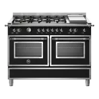 Варочный центр 119,5х60 см Bertazzoni Heritage HER126G2ENET черный - 1 фото