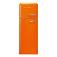 Холодильник двухкамерный 169х60 см Smeg 50's Style FAB30LOR5 оранжевый - 5 фото