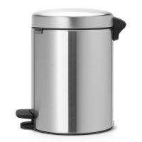 Мусорный бак с педалью 2+2 л Brabantia NewIcon стальной матовый - 2 фото