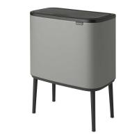 Мусорный бак 36 л Brabantia Bo Touch Bin серый - 2 фото