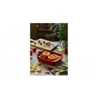 Блюдо для запекания 32х21 см Esprit de cuisine Festonne красное - 8 фото