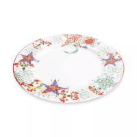 Набор обеденных тарелок Mix&Match Home Happy Star белый 2 пр - 2 фото
