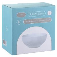 Набор салатников 15 см Liberty Jones Soft Ripples 2 шт белый - 4 фото