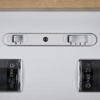 Настенная вытяжка 90х101,5 см LEX Vintage Rustica Palermo 900 White белая - 6 фото