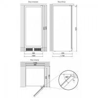 Встраиваемый винный шкаф на 94 бутылки Dunavox Exclusive DX-94.270SDSK - 5 фото