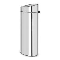 Мусорный бак 40 л Brabantia Touch Bin стальной - 2 фото