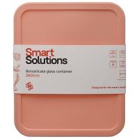 Контейнер 24,9х20,3 см 2,6 л Smart Solutions розовый - 4 фото