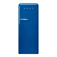 Холодильник двухкамерный 154х60 см Smeg 50's Style FAB28RBE5 синий - 7 фото