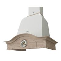 Настенная вытяжка 90х101,5 см LEX Vintage Rustica Palermo 900 White белая - 2 фото