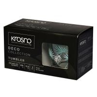 Набор стаканов для воды 370 мл Krosno Deco 2 пр - 3 фото