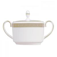 Сахарница 15 см Wedgwood Vera Wang Lace Gold - 3 фото