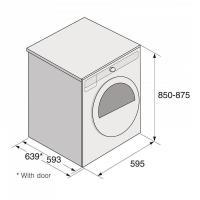 Сушильная машина 60 см Asko Logic T408HD.W белая - 7 фото