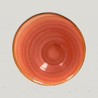 Ассиметричная тарелка RAK Porcelain Twirl Coral 1,6 л, 29*14 см - 2 фото