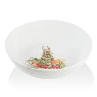 Салатник 25,5 см Royal Worcester Забавная фауна белый - 2 фото