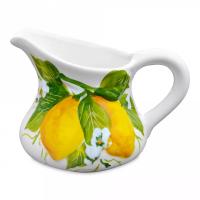 Кувшин 1,5 л Edelweiss Лимоны и цветы белый - 1 фото