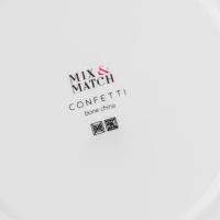 Тарелка закусочная 21 см Mix&Match Confetti - 3 фото