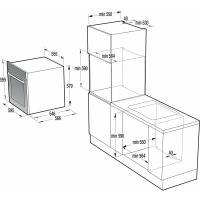 Электрический духовой шкаф 59,5 см Gorenje Superior BOP798S37BG черный - 6 фото