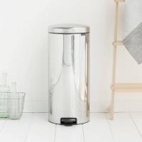 Мусорный бак с педалью 30 л Brabantia NewIcon стальной - 5 фото