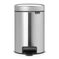 Мусорный бак с педалью 3 л Brabantia NewIcon стальной - 1 фото