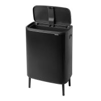 Мусорный бак 60 л Brabantia Bo Touch Bin Hi черный - 5 фото