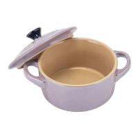 Кокотница керамическая 250 мл Le Creuset Metallics лиловая - 7 фото