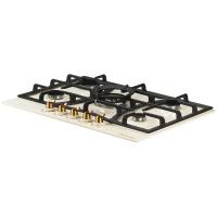 Газовая варочная панель 71 см Kuppersberg Classic FS 703 C Bronze бежевая - 2 фото