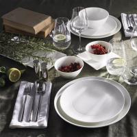 Тарелка обеденная 28 см Wedgwood Gio белая - 3 фото