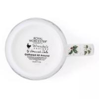 Кружка 310 мл Royal Worcester Забавная фауна Снеговик белая - 4 фото