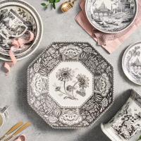 Блюдо сервировочное 35,5 см Spode Heritage белое - 4 фото