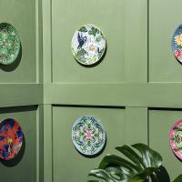 Тарелка закусочная 20 см Wedgwood Wonderlust голубая - 6 фото