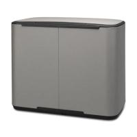 Мусорный бак 33 л Brabantia Bo Pedal Bin серый - 4 фото