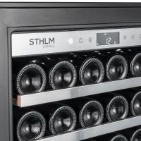 Встраиваемый винный шкаф на 30 бутылок Temptech STHLM STZ60SB черный - 7 фото