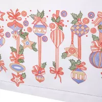 Скатерть 168х350 см Mix&Match белая - 3 фото