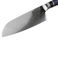 Нож кухонный Santoku 18 см KAI Shun Engetsu - 3 фото