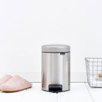 Мусорный бак с педалью 3 л Brabantia NewIcon стальной - 8 фото