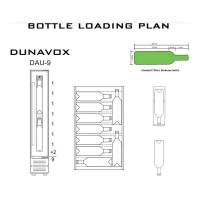 Встраиваемый винный шкаф на 9 бутылок Dunavox DAU-9.22SS стальной - 3 фото