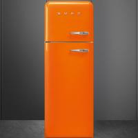 Холодильник двухкамерный 169х60 см Smeg 50's Style FAB30LOR5 оранжевый - 1 фото